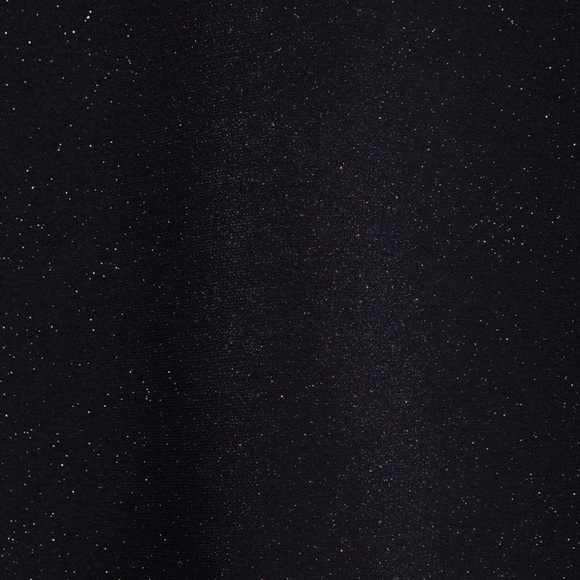 Sympli Side Twist Black Sparkle Fitted Dress - Picture 13 of 15